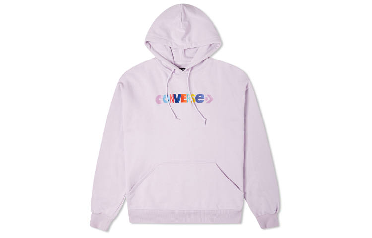 Converse Sweatshirts Women's Dusk Purple Hooded Moderate Regular