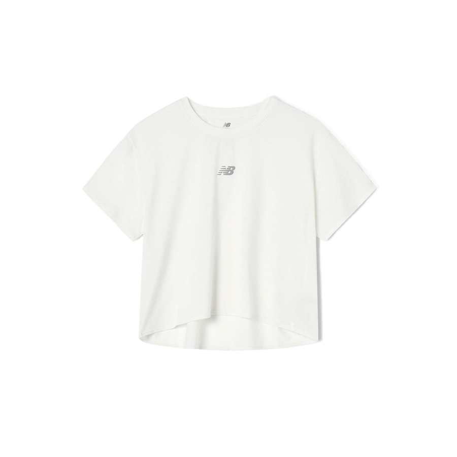 New Balance New Balance FW24 Regular T Shirt Women's White
