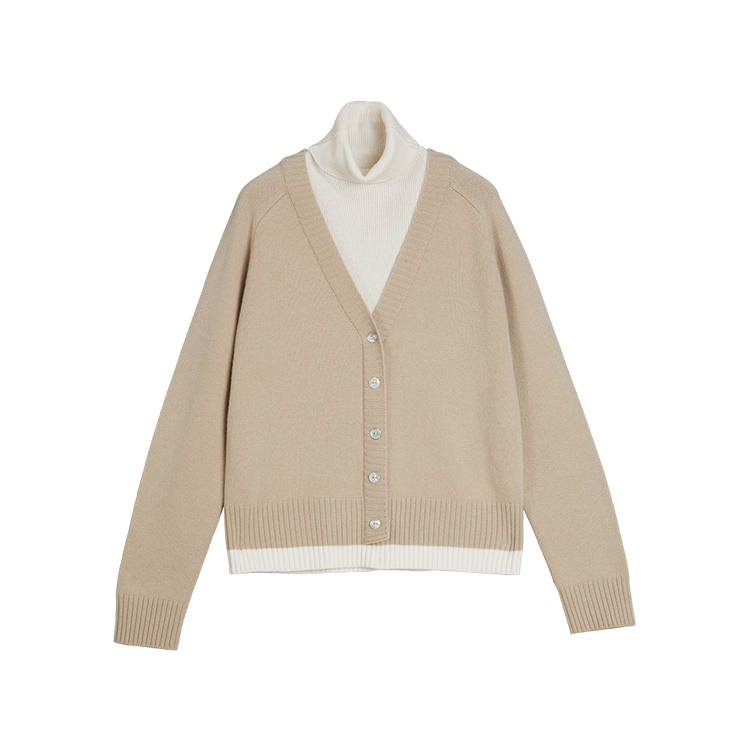 ELLE ELLE Sweaters Women's Camel Turtleneck Moderate