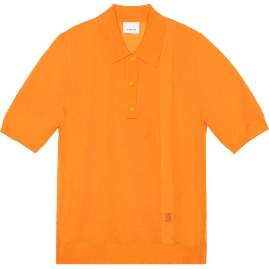 Burberry Polo Shirt Women's Orange