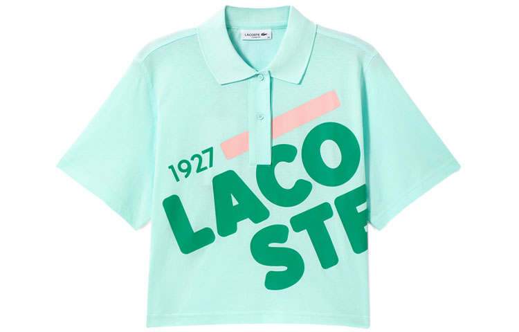 LACOSTE Polo Shirt Women's Lake Blue