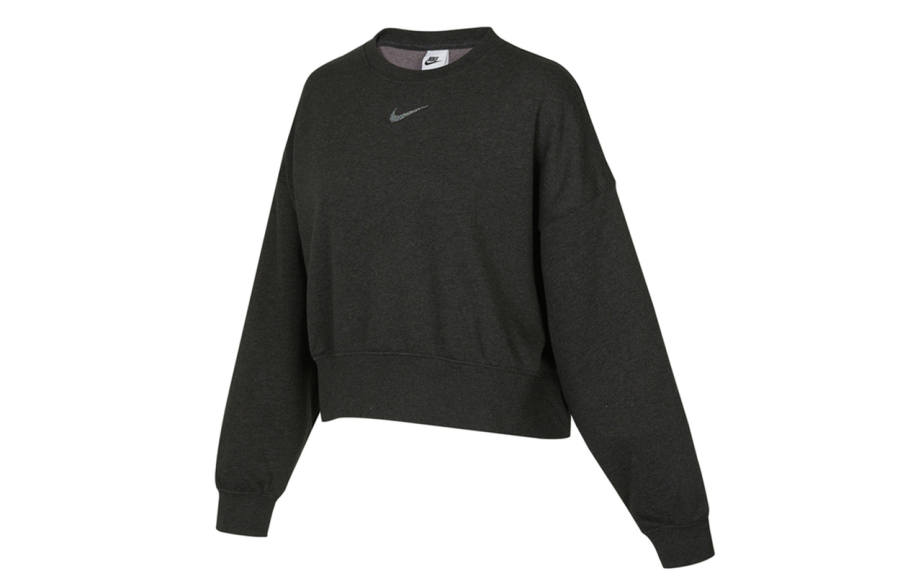 Nike Nike Sportswear Women's Essential Fleece Crew Sweatshirt Dark Grey