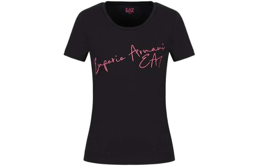 EMPORIO ARMANI EA7 T Shirt Women's Black
