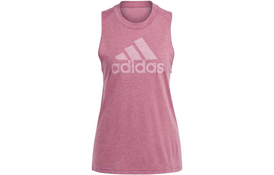 Adidas Adidas T Shirts Women's Pink Crew Neck Moderate Straight Fit
