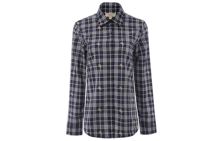 Burberry Shirt Women's Dark Blue