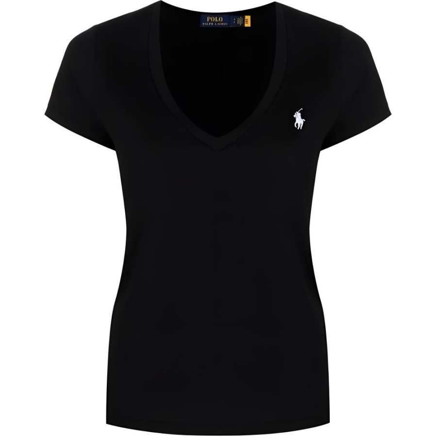 Polo Ralph Lauren T Shirt Women's Black Standard