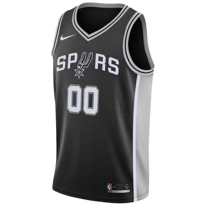 Nike Nike Basketball Jersey Men's Black Gray