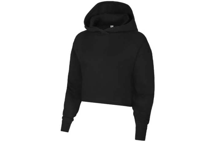 Nike Nike Sweatshirts Women's Black Hooded Moderate Regular