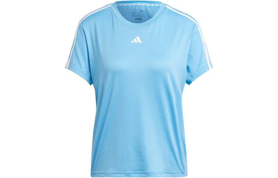 Adidas Adidas T Shirts Women's Blue Crew Neck Moderate Other