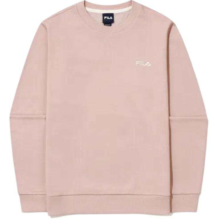 FILA Sweatshirts Women's Pink Crew Neck Moderate Regular