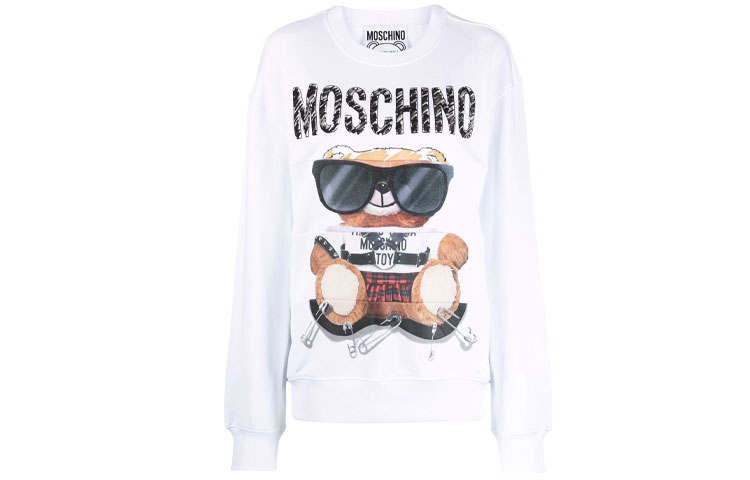 MOSCHINO Sweatshirt Women's White