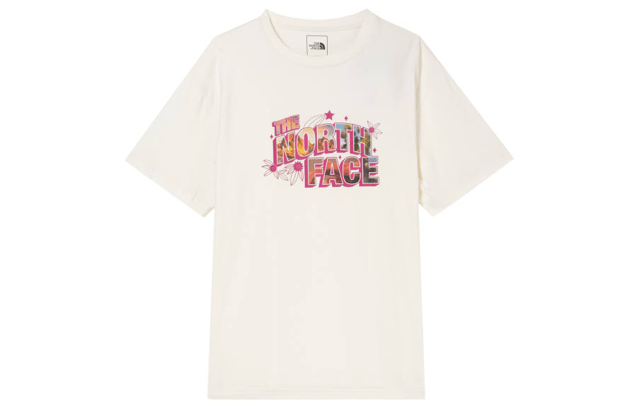 THE NORTH FACE Summer Outdoor Exploration SS23 Drop Shoulder Sleeve T Shirt Women's White
