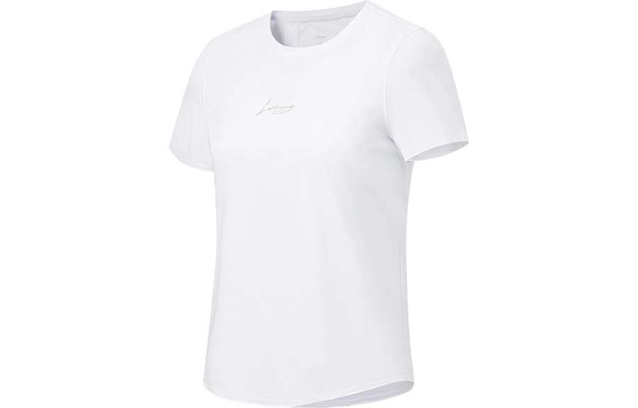Li-Ning Li Ning Fitness Series Regular T Shirt Women's White