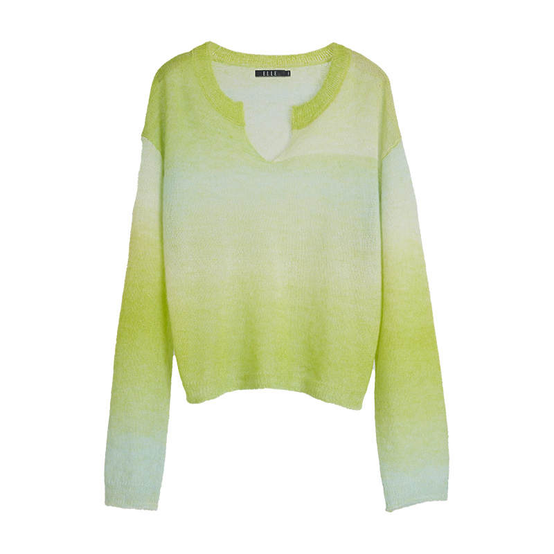 ELLE Sweaters Women's V Neck Moderate Sleeveless