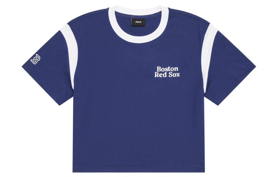 MLB MLB Drop Shoulder Sleeve T Shirt Women's Blue