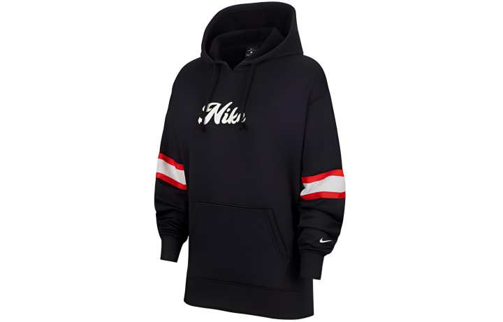 Nike Nike Sweatshirts Women's Black Hooded Moderate Regular