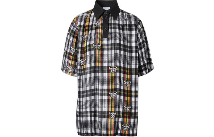 Burberry Polo Shirt Women's Black