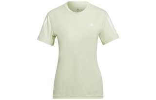 Adidas Set in Sleeve T Shirt Women's Lime Green