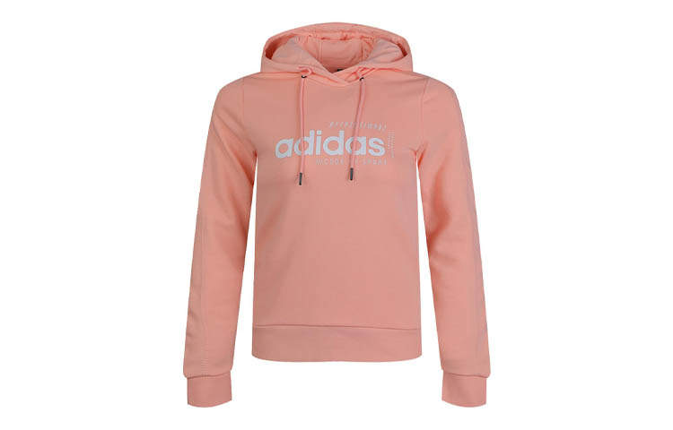 Adidas Adidas Sweatshirts Women's Glossy Powder Hooded Moderate Regular