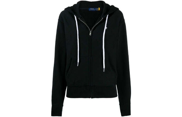 Polo Ralph Lauren Logo Embroidered Zipped Hoodie