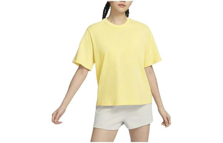 Nike Nike Sportswear Essentials T Shirt Women's Yellow