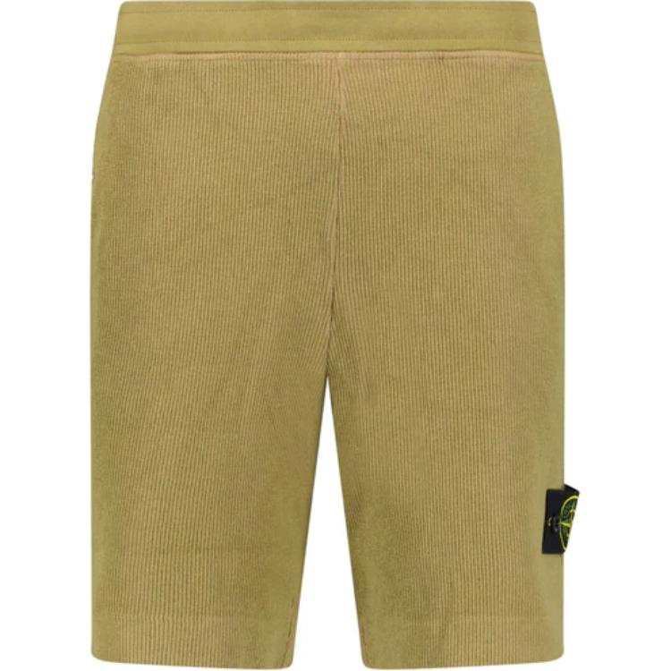 STONE ISLAND Casual Shorts Men's Yellow