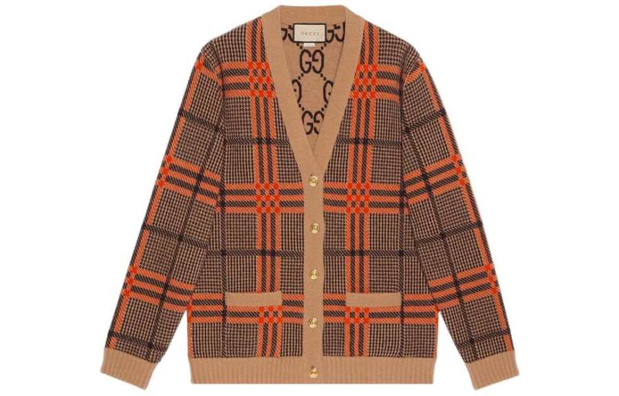 GUCCI Love Parade FW22 Knitwear Women's Brown
