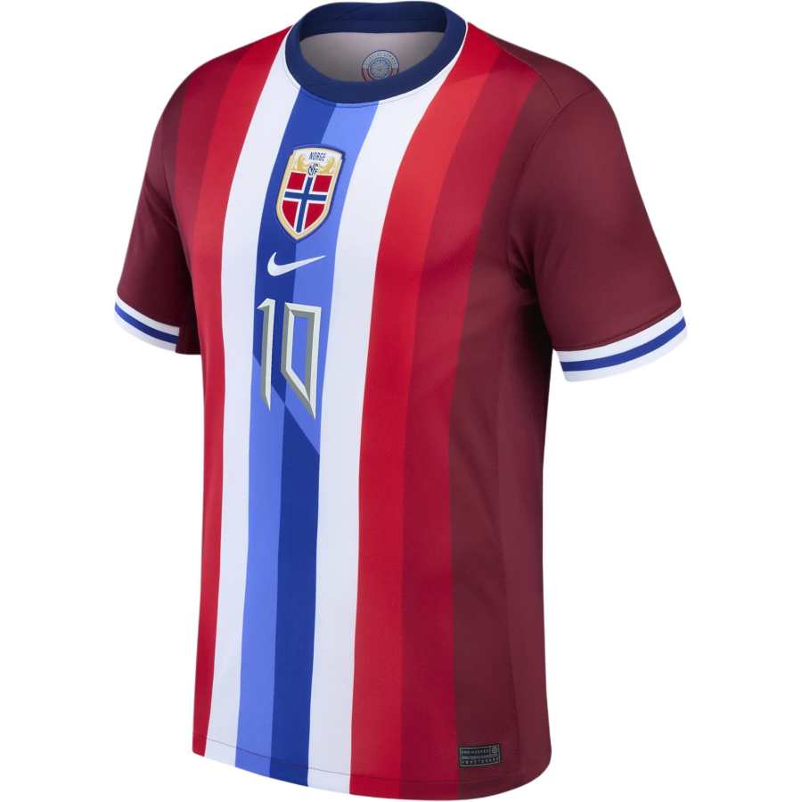 Nike Nike Norwegian National Team Martin ØDegaard Norway National Team Stadium Home Soccer Jersey Men's Red