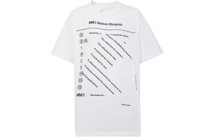 MM6 Maison Margiela Regular Sleeve T Shirt Women's