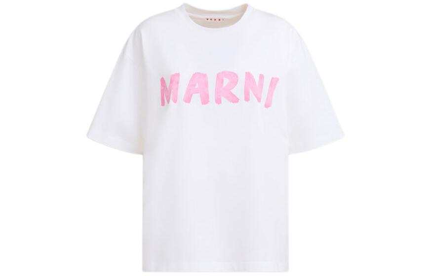 Marni logo-print cotton T-shirt