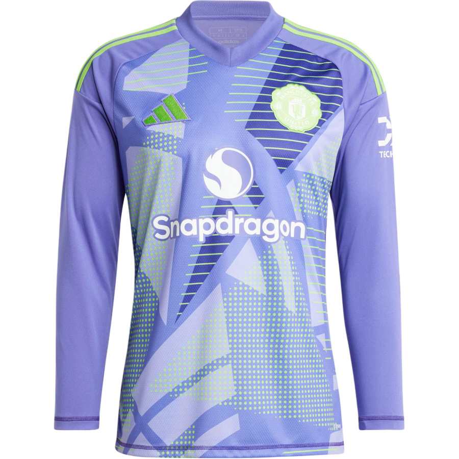 Adidas Adidas Manchester United MANCHESTER UNITED GOALKEEPER Soccer Jersey Men's Purple