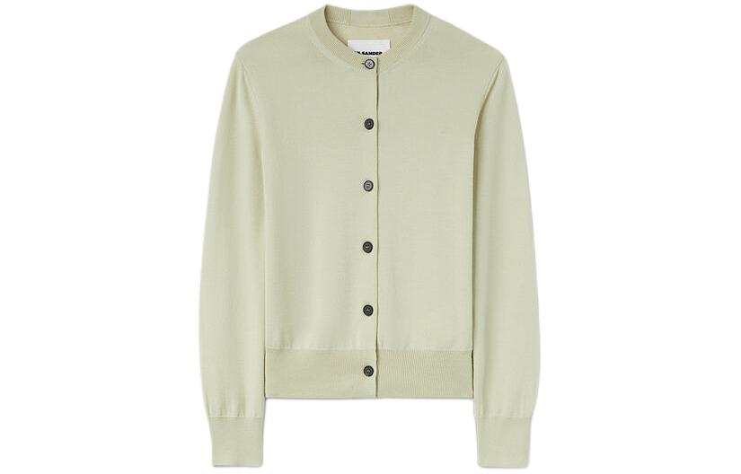 JIL SANDER Jil Sander crew-neck wool cardigan