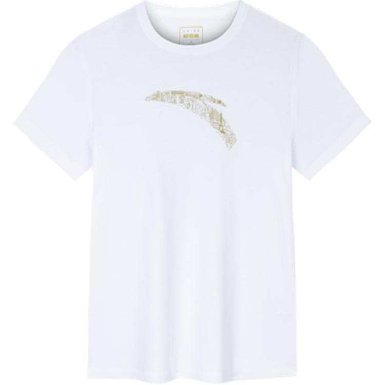 Anta Variety Training Collection T Shirt Women's Snowflake White