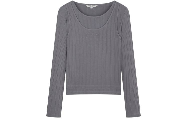 Teenie Weenie T Shirts Women's Crew Neck Moderate Straight Fit