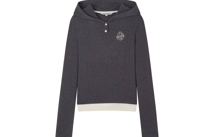 Teenie Weenie T Shirts Women's Hooded Moderate Straight Fit