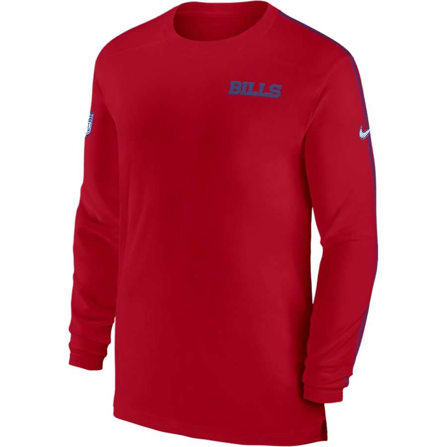 Nike Nike Buffalo Bills Sideline Coach Men's Nike Dri FIT Nfl Long Sleeve Top