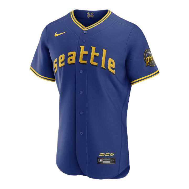 Nike Nike x MLB Basketball Jersey Men's Blue