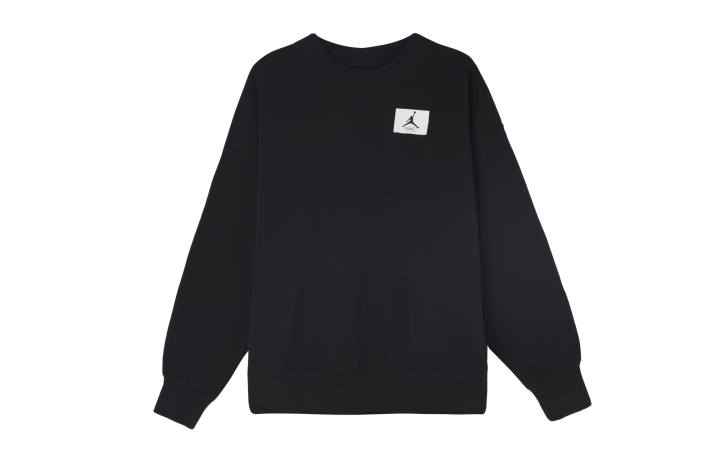 Jordan Jordan AS W J ESSEN Sweatshirts Women's Black Crew Neck Moderate Regular