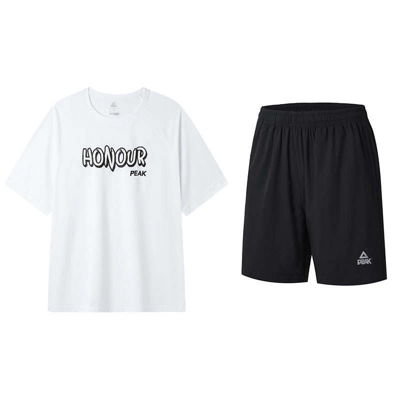 PEAK Casual Sportswear Unisex Crew Neck Moderate
