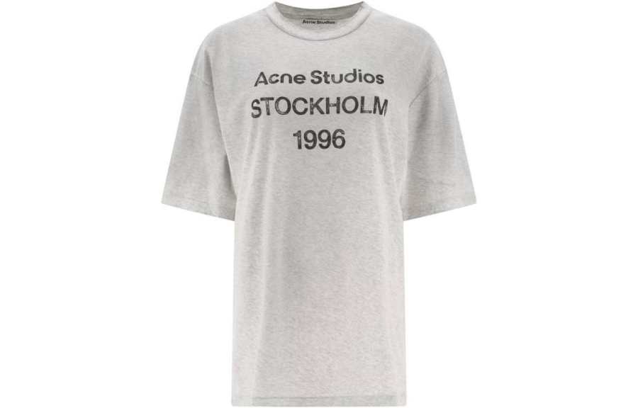 Acne Studios Acne Studios SS23 T Shirt Women's Gray
