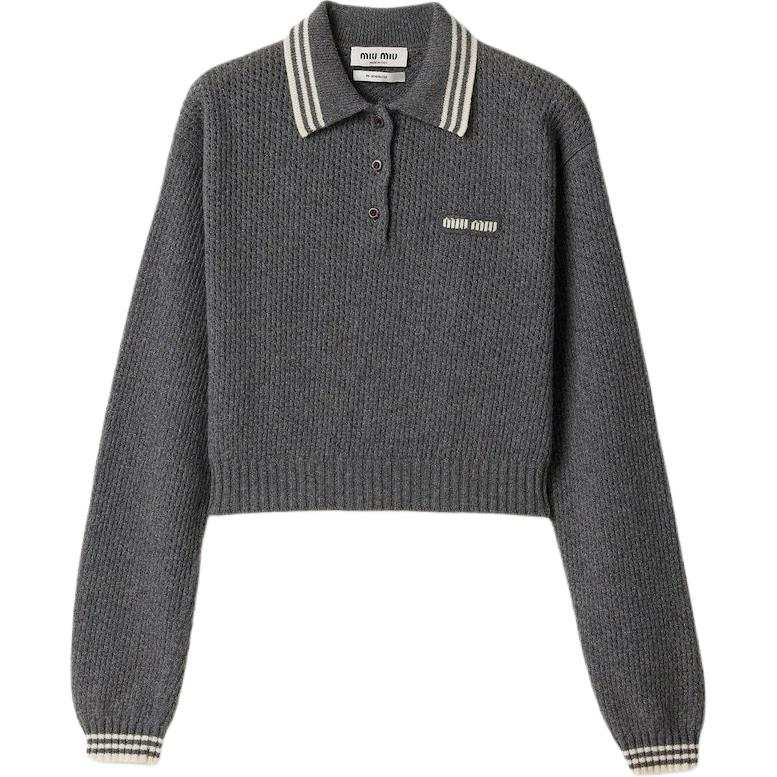 MIU MIU Sweater Women's Slate Gray