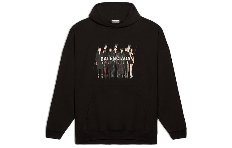 Balenciaga Sweatshirt Women's Black