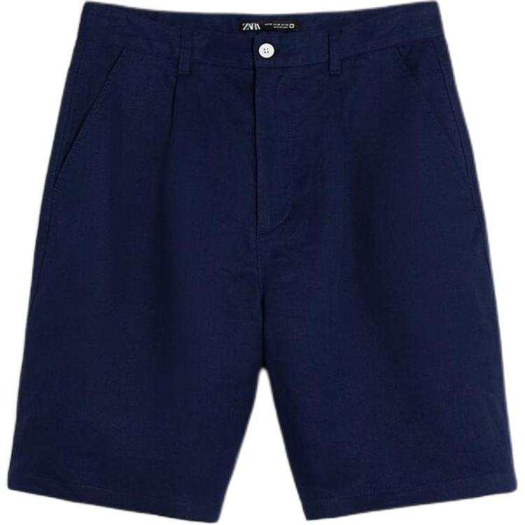 ZARA Casual Shorts Men's Sea Blue