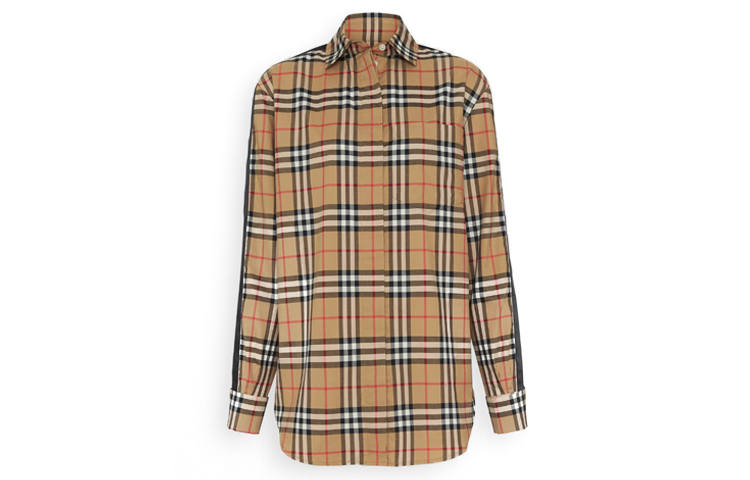 Burberry Shirt Women's Classical Style Yellow