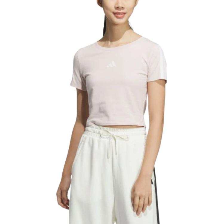 Adidas Adidas SS25 T Shirt Women's Purple Pink