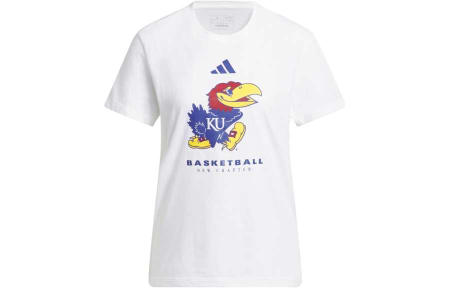 Adidas Adidas T Shirts Women's White Crew Neck Moderate Straight Fit