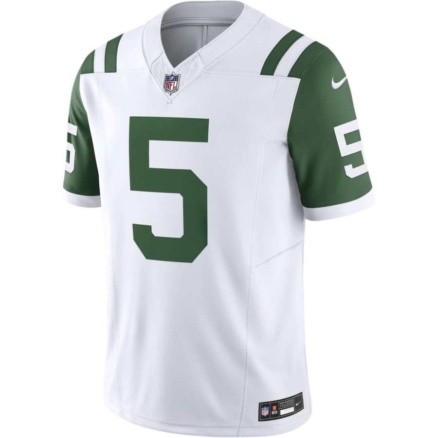 Nike Nike Garrett Wilson New York Jets Men's Nike Dri-FIT Nfl Limited Football Jersey