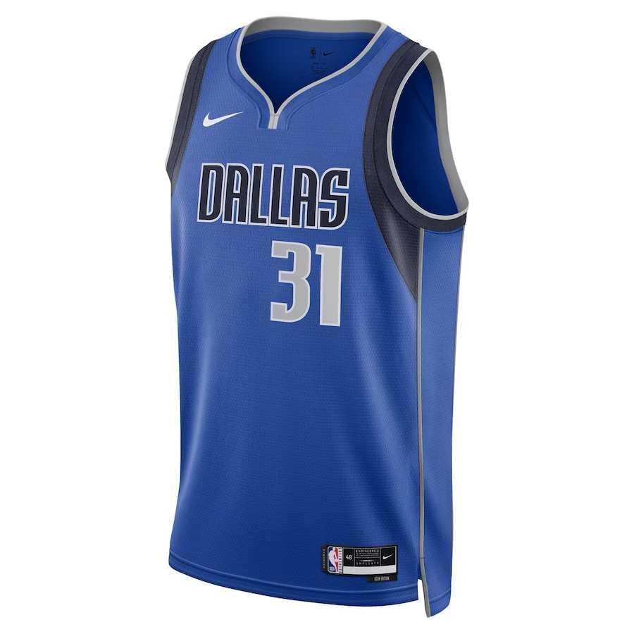 NBA x Nike ICON Edition Swingman Basketball Jersey Unisex Blue