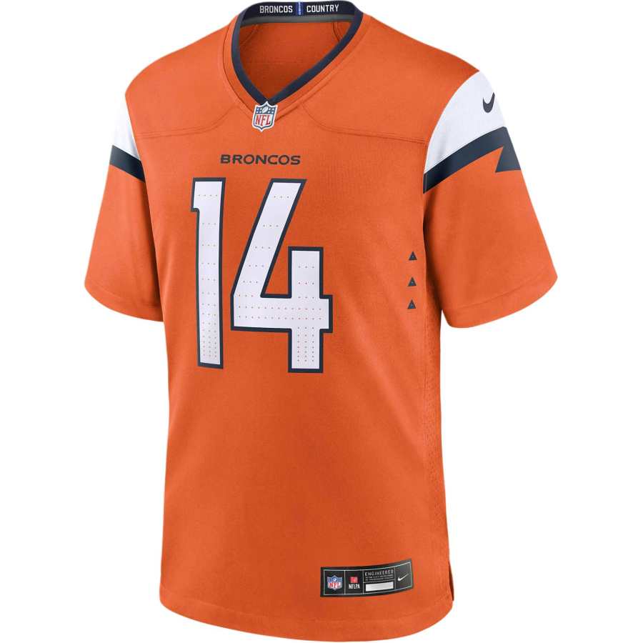 Nike Nike Courtland Sutton Denver Broncos Men's Nike Nfl Game Football Jersey
