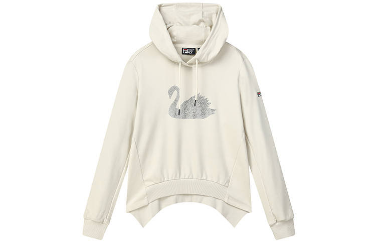 FILA Sweatshirts Women's Lactose Color Hooded Moderate Regular